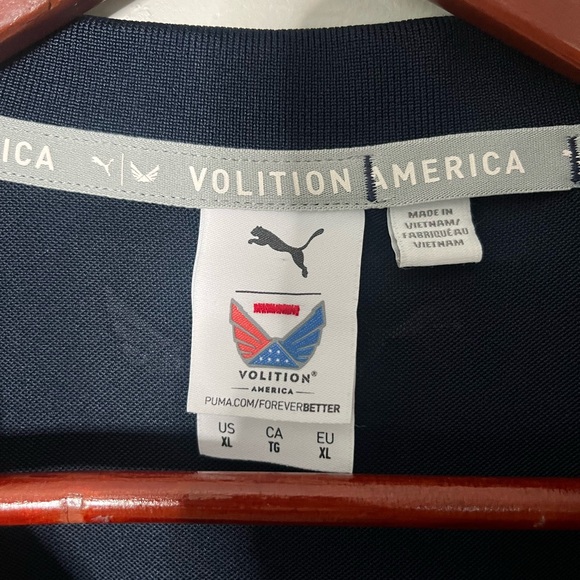 Puma Volition America Navy Sleeveless Tank Top with Red Accent Women’s XL - Picture 3 of 8